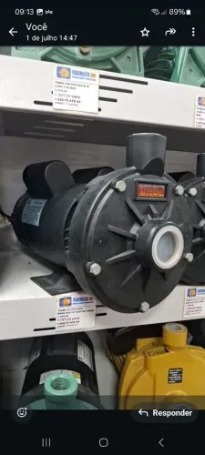 BOMBA CENTRÍFUGA 3CV 127/220V TH-16 P VAZÃO MAX 16 THEBE