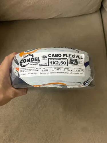 Promoção Cabo flexível 2,5 mm(100 Metros)