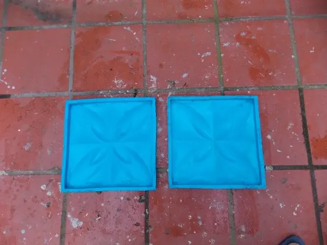Formas 3 D de Silicone para Placas de Gesso usadas