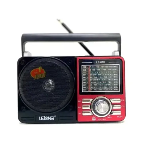 Rádio AM/FM Portátil Retrô - Novo