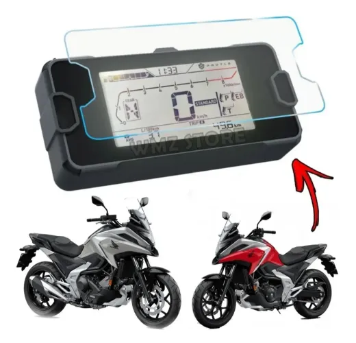 Película Protetora do Painel Tela, Compatível com Honda Nc750