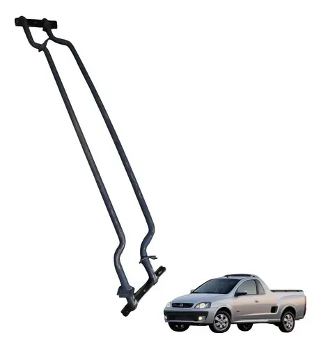 Grade Proteção Vidro Chevrolet Montana 2010 Preto
