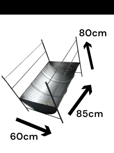 Churrasqueira de tambor 