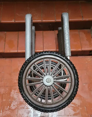 Stand up carrinho para transposte