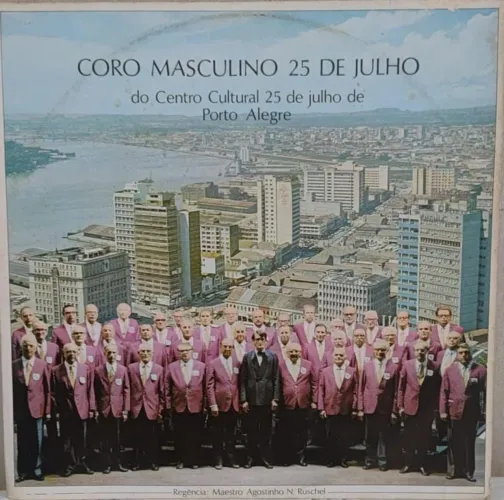 Disco de Vinil Coro Masculino 25 de Julho