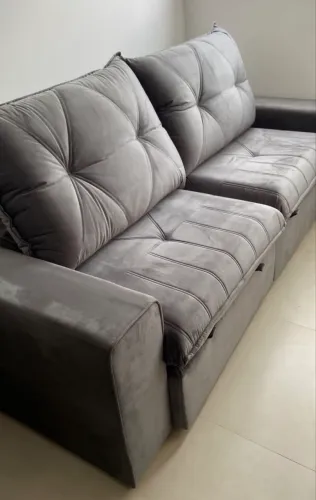 Sofá Retrátil Molas Prime Ensacadas NOVO ULTIMA PEÇA