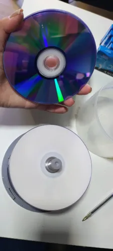 DVD branco PARA SILK