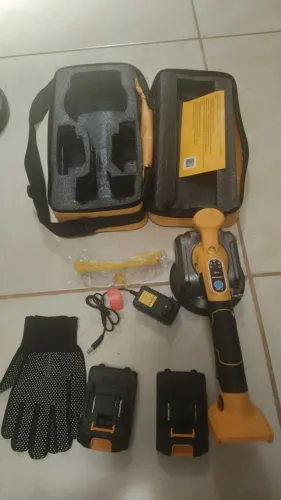 Ventosa Vibratória máquina de assentar piso recarregável com 2 baterias