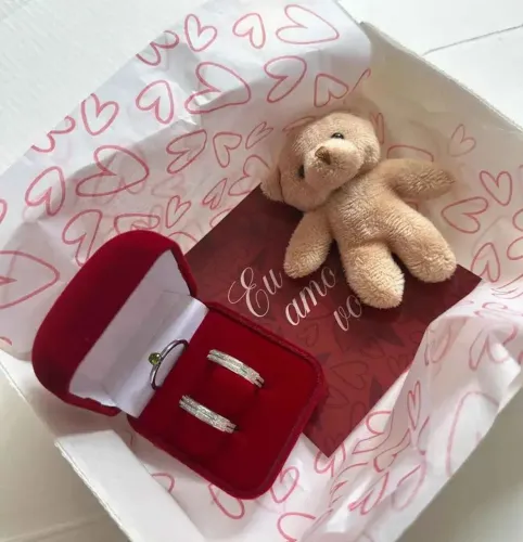 Aliança de namoro/noivado/casamento 