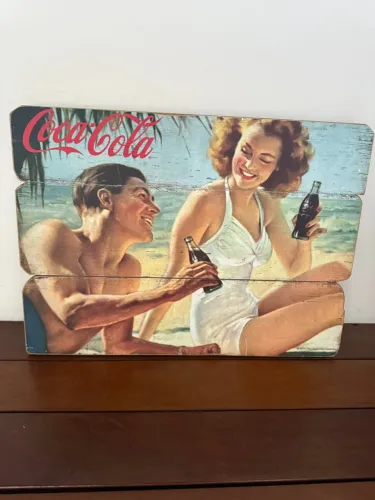 Quadro Decorativo Coca-Cola Vintage original