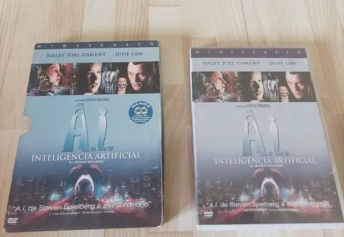 DVD A.I. Inteligência Artificial - Steven Spielberg