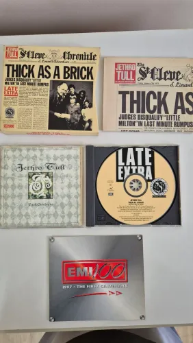 CD Jethro Tull Thick as a Brick (Edição especial 25 aniversário)