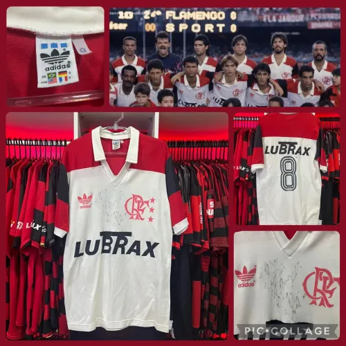 Camisa de Jogo Flamengo II - 1988/1992 (Autografada)