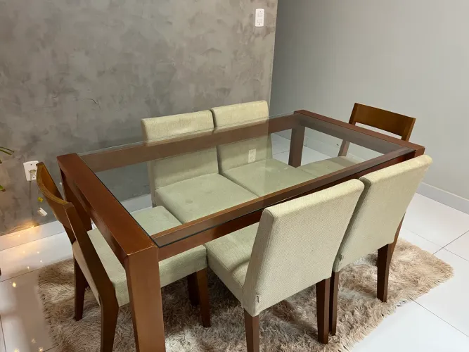 Mesa 6 cadeiras
