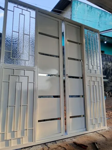 Fabricamos porta portão janela proteção estrutura metálica etc 