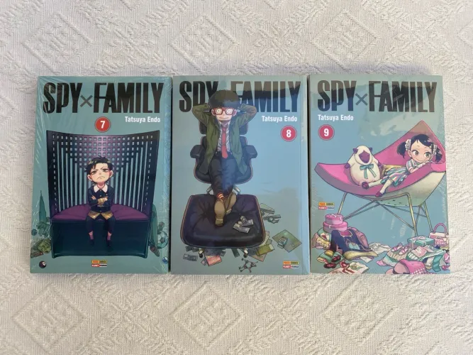 Spy x Family - Volumes 7, 8 e 9