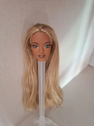 Barbie negra you create cabeça Pazette