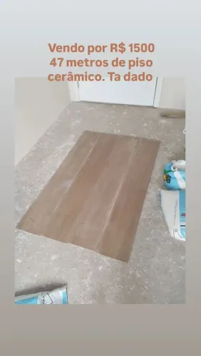 Piso Cerâmico amadeirado retificado