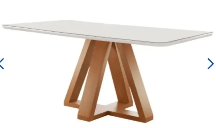 Tampo de mesa 6 cadeiras, apenas tampo, sem a base.