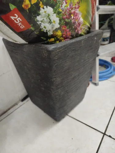 Vaso Plastico lindo grande perfeito estaod