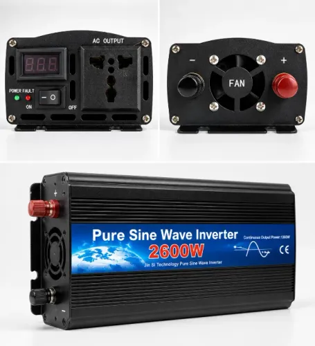 Inversor Senoidal Puro 2600W 24V/220V - Alta Potência p/ Energia Solar e Nobreak