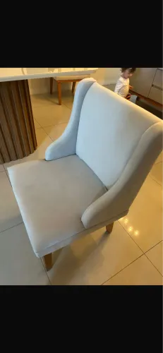 Vendo poltrona de veludo