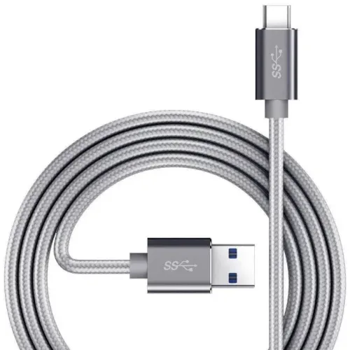 Cabo Usb Tipo C Turbo 3 Metros Carga Dados Gamers