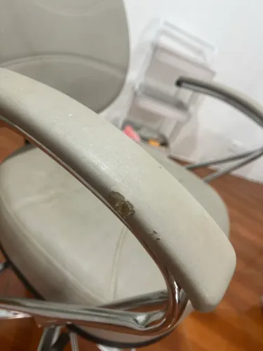 Cadeira de salão reclinável
