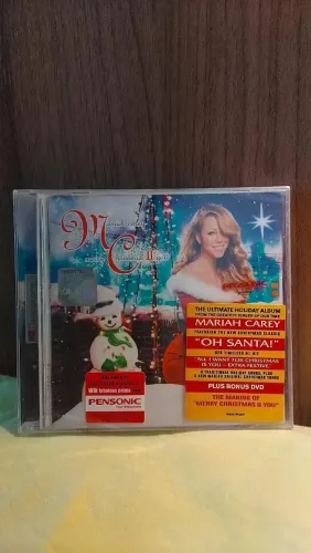 CD+DVD Mariah Carey Merry Christmas ll You Import LACRADO
