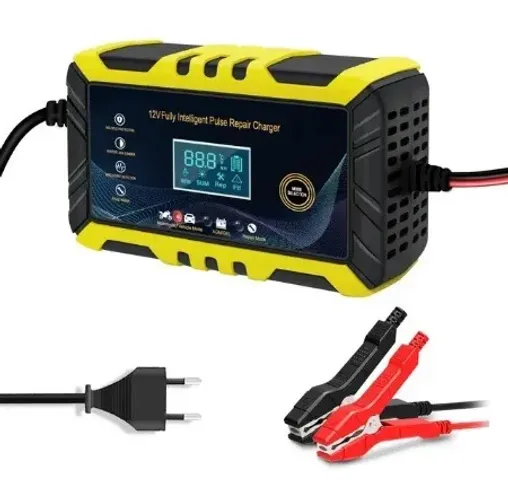 Carregador inteligente para baterias automotivas (12v 6Ah) Novo, na embalagem