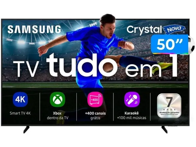 Smart tv Samsung Crystal 50 4k