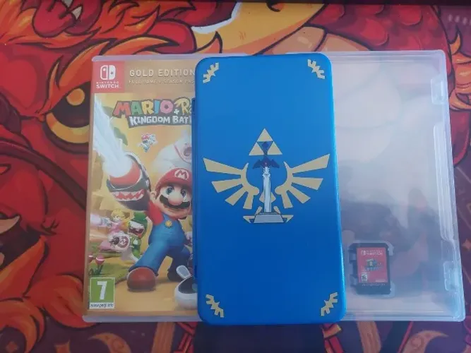  Jogos Nintendo Switch + Case do Zelda