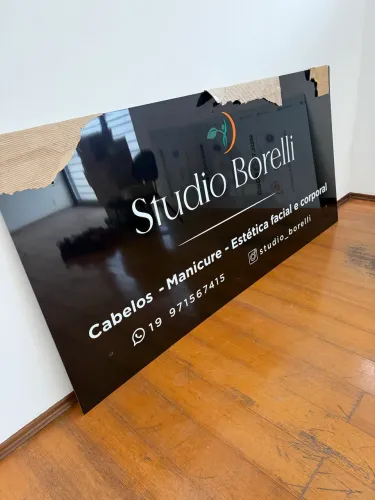 Placa ACM Preta 