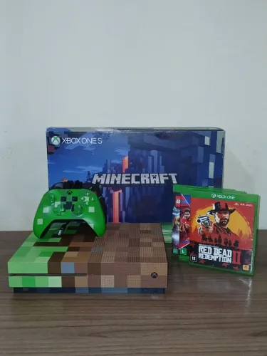 PRA SAIR LOGO - Xbox One S (edição limitada) + Brindes ?