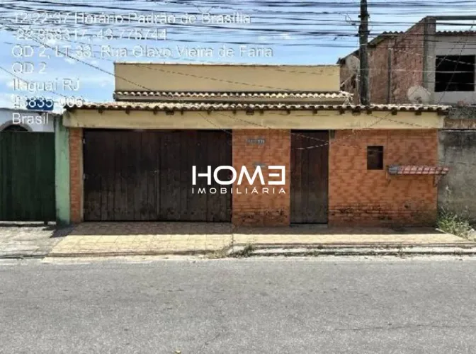 Casa com 2 dormitórios à venda, 188 m² por R$ 168.000 - Chaperó - Itaguaí/RJ