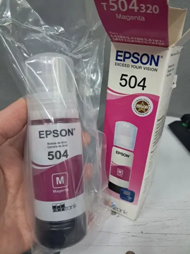 Refil de Tinta Epson 504 Magenta