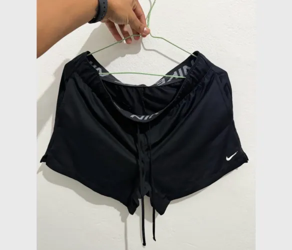 shorts nike feminino preto p