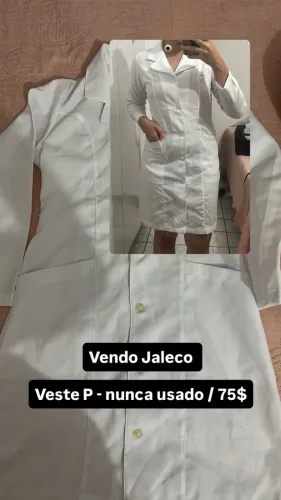 Jaleco Oxford - Nunca usado