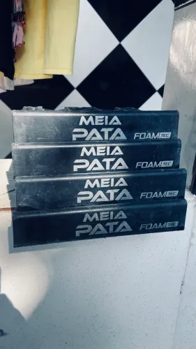 Kit Meia Pata 4 Rampas Foamtec PRETO Limpeza Pneus usado