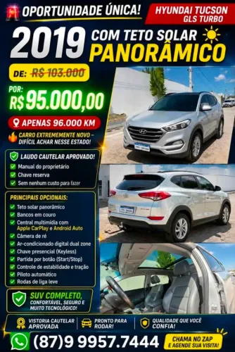 Hyundai Tucson GLS 1.6 Turbo 16V Aut. 2019