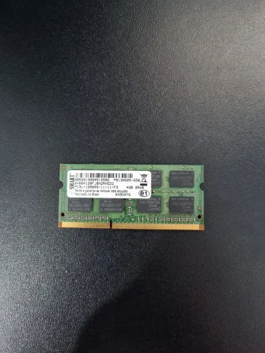Memória ram ddr3 4gb