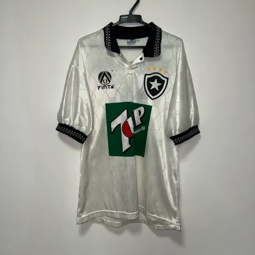 AUTOGRAFADA : camisa do Botafogo usada em jogo e assinada por Túlio no titulo de 95