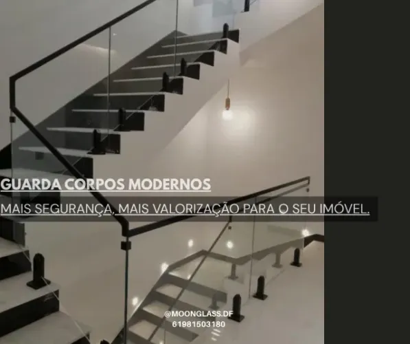 guarda corpos personalizados com alta segurança