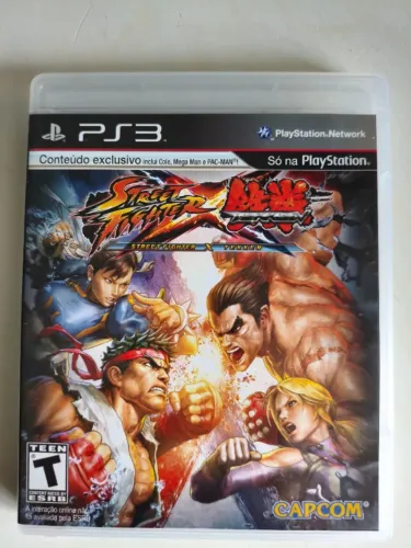 Street Fighter vs Tekken PS3 Mídia Física