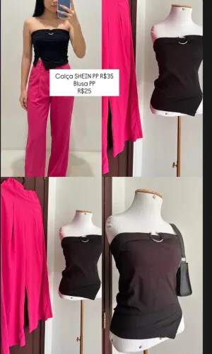 Calça e blusa 