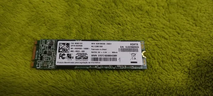 Ssd M2 Sata Adata 256gb 2280