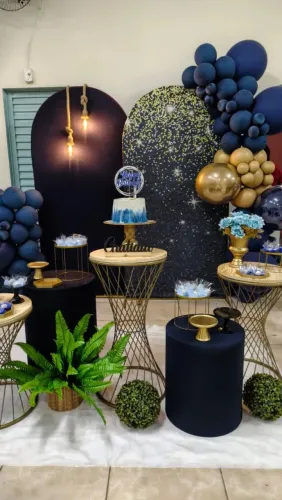 Pegue e monte decoração de festa