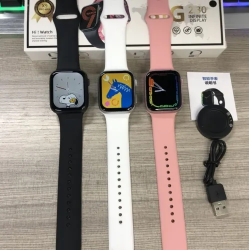 Relógio inteligente X9 PRO MAX BIG 44mm novo na caixa 