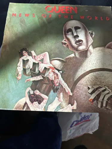 Logo vinil QUEEN tenho. Vários 150