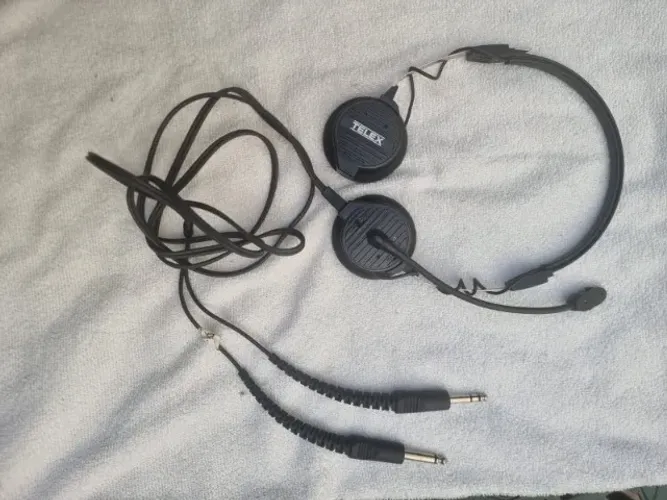 Headset Aeronáutico Telex Airman 850 - Usado (Cancelamento Ativo de Ruído / ANR)